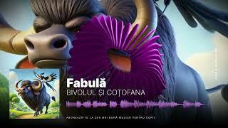 Bivolul și Coțofana, Fabulă | Cantece, melodii, muzica  pentru copii Desene Animate
