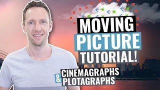 How to Make Moving Pictures on Your Phone! (Plotagraph & Cinemagraph Tutorial)