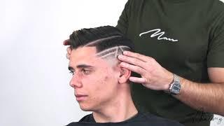 HAIR TATTOO-BARBER TUTORIAL ( Teljes oktató videó-link a leírásban)