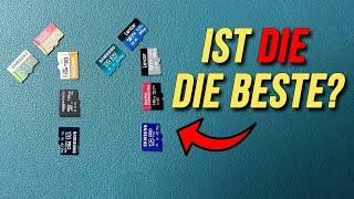 11 Micro SD Karten im Vergleich. Welche ist die beste und schnellste Micro SD Karte Vergleichstest