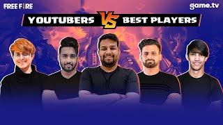 Youtubers vs Best Players s3 Day 3 Powered by Game.tv - Garena Free Fire #totalgaming #gyangaming