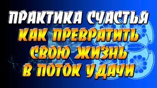 Практика счастья: как превратить свою жизнь в Поток Удачи