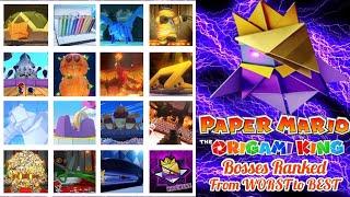 ranking all bosses in paper mario the origami king