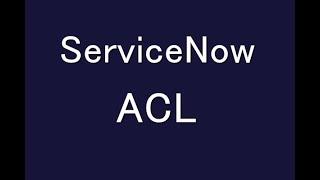 Use ACL (Access Control List) rules in ServiceNow