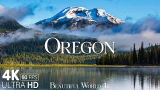 Oregon 4K Scenic Relaxation Film - Inspiring Piano Music - Wonderful Nature