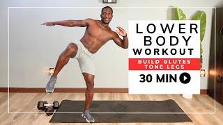 30 Min Lower Body Workout / Build Glutes & Legs | Day 178