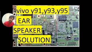 vivo y91.y93.y95 EAR SPEAKER PROBLEM