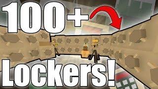 INSANE VAULT RAID!!! - (100+ Lockers!) Unturned 3.0