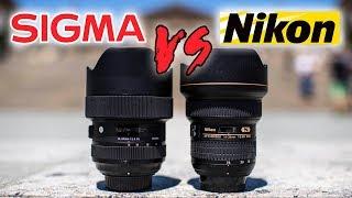 SIGMA 14-24mm f2.8 ART vs NIKON 14-24mm f2.8 Lens Review | CLEAR WINNER?