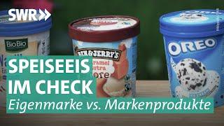 Eis von Häagen-Dasz, Ben & Jerry's & Co: Wirklich besser als manche Eigenmarken? | Marktcheck SWR