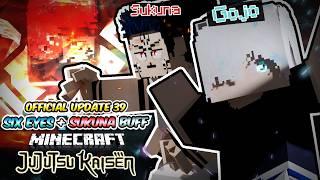 New Gojo's SIX EYES Buff and Sukuna's DIVINE FLAME OPEN Update in Minecraft Jujutsu Kaisen!