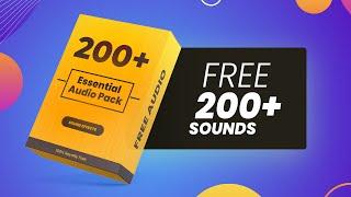 [FREE] Essential YouTube Sound Effects Pack - 200+ Audio Files - Free Download