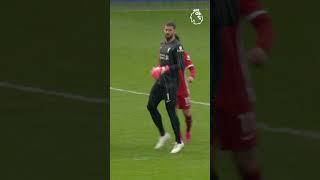 Liverpool GK Alisson SCORES late goal #shorts