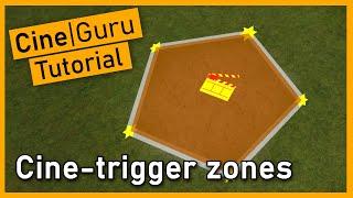 CineGuru tutorial: Cine-trigger zones