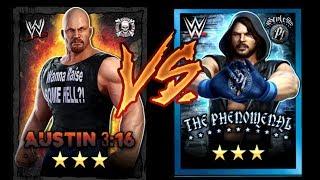 WWE CHAMPIONS VS MODE 3 Star Gold Superstars Gameplay Part 1