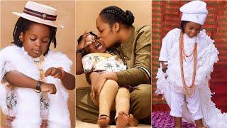 OONI OF IFE'S PRINCE TADENIKAWO AND QUEEN NAOMI CELEBRATING HIS 4TH BIRTHDAY