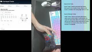 Easysmx ESM 9110 Wireless Gamepad Controller - How to set, remove back macro buttons and using turbo