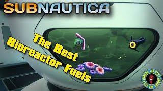 THE BEST BIOREACTOR FUELS & FULL STATS  -  Subnautica Tips & Tricks