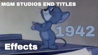 MGM STUDIOS END TITLES (1942) EFFECTS