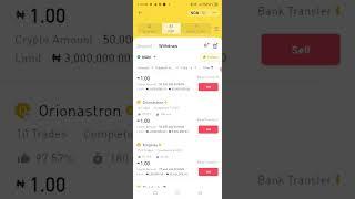 How to Withdraw Naira From Binance to Nigeria Bank Account.