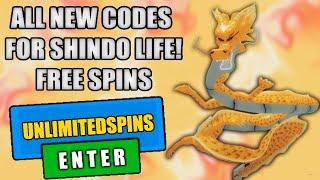 [CODE] ALL NEW 3 *FREE SPINS* SECRET CODES in SHINDO LIFE (Shindo Life Codes) Shindo life