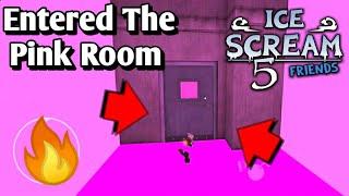 Entered In The Pink Room | Ice Scream 5 | Glitch