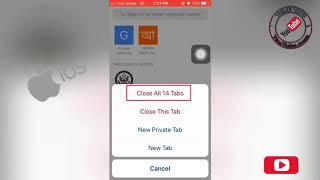 How to Close All Safari Tabs by One Click on iPhone