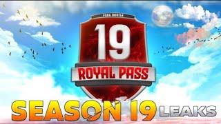 SEASON 19 LEAKS | 1-100 RP REWARDS | SEASON 19 ROYAL PASS | PUBG MOBILE