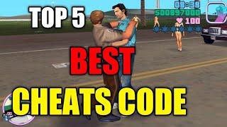 GTA Vice City | Top 5 | Cheat Codes ( New 2022 ) | SHAKEEL GTA