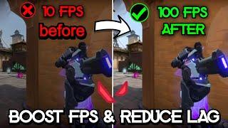 Valorant Lag & Stutter Fix | Boost FPS  |  increase response time | INTEL HD GRAPHICS | 2021 |