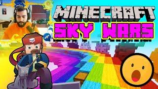 НЕЧОВЕШКИ MINECRAFT SKY WARS с Dido_D | Queen's Game Zone №3