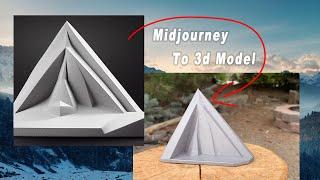 Using MidJourney To Make A 3d Print!