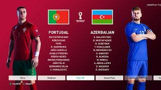 PES 2021 - Portugal vs Azerbaijan - FIFA World Cup Qatar 2022 - Gameplay