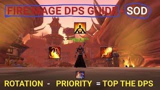 How to IMPROVE Your DPS as a [FIRE MAGE] in Phase 2 of Season of Discovery!