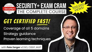 CompTIA Security+ Exam Cram - SY0-601 (Full Training Course - All 5 Domains)