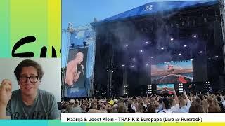 Käärijä & Joost Klein  - TRAFIK & Europapa (Live @ Ruisrock) #reaction #reactionvideo