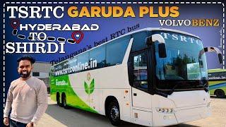 Hyderabad to shirdi in TS RTC Volvo bus | Telugu vlog | Charan vlogs