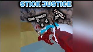 STICK JUSTICE AGAIN (CHRISTMAS TAG)