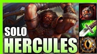 This God SLAMS, Hercules Solo | SMITE 11.7 Gameplay