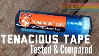 Review: Tenacious Tape by Gear Aid "Is this Tent / Jacket Repair Tape Better Than Gorilla Tape?"