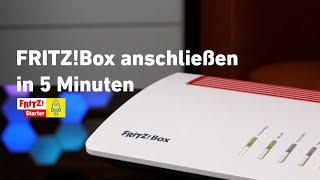 FRITZ!Box anschließen in 5 Minuten | FRITZ! Starter 01