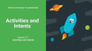 Activities and Intents (Android Development Fundamentals, Unit 1: Lesson 2.1)