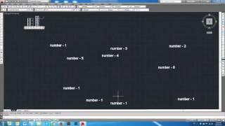 Autocad auto text numbering
