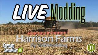 #FS25 LIVE Modding Ep.11 | Harrison Farms Last Mile Part 1 | #FarmingSimulator25