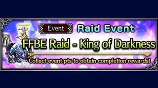 FFBE - Raid Event - King of Darkness (All Achievements)