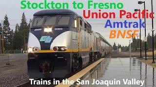 Railroad Rivals in The Valley: Railfanning Stockton to Fresno