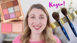 TANSEIDO KAZAN Brushes & CHARLOTTE TILBURY Holiday Beautyverse & Blush & Glow Palettes