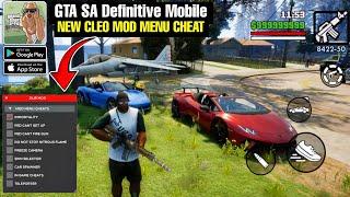 GTA SA Definitive Edition Mobile (Android/iOS) NEW CLEO MOD Menu Cheat - 4K GFX Graphics