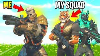 The Mythic Shotgun BOSS Squad In Fortnite