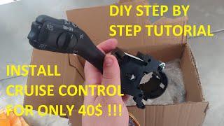 Installing Cruise Control in VW - Golf MK4, Bora, Jetta, Passat - (Step by Step)